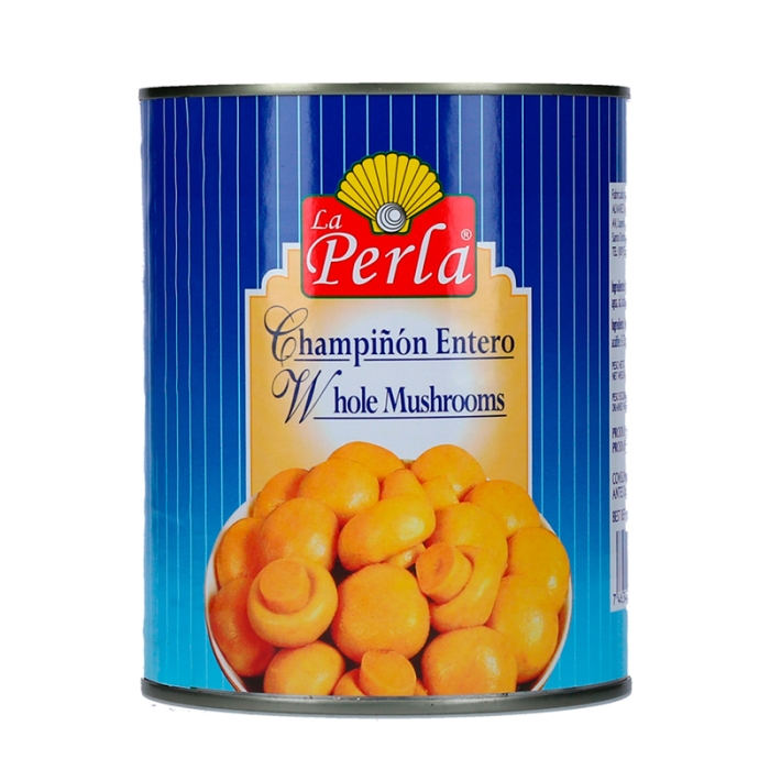 La Perla Whole Mushrooms 16 Oz