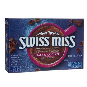 Swiss Miss Dark Chocolate Powder 8 Envelopes