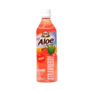 Pure Plus Aloe Vera Juice With Strawberry 500 Ml