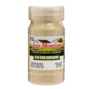 Los Memisos Garlic and Oregano Powder Seasoning 113.40 Gr