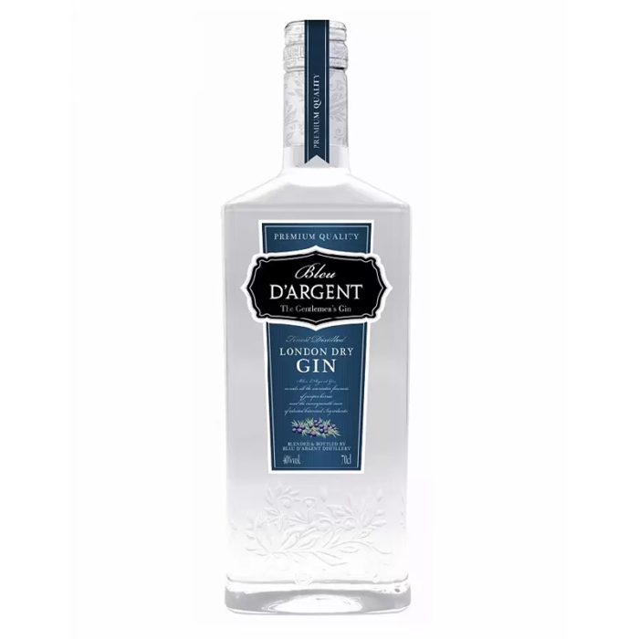 Original Bleu D'Argent Gin 70 Cl