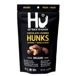 Hu Kitchen Dark Chocolate Covered Cashews 4 Oz