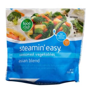 Food Club Asian Style Seasoned Frozen Vegetables 12 Oz