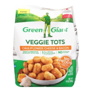 Green Giant Cauliflower, Cheese & Bacon Veggie Tots 14 Oz