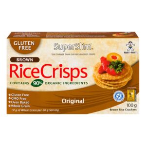 Superslim Original Gluten Free Rice Crackers 100 Gr