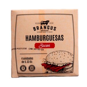 Brangus Bacon Burger 4 Units/Pack
