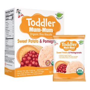 Toddler Mum-Mum Sweet Potato & Pomegranate Flavor Cracker 50 Gr