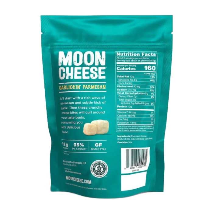 Moon Cheese Garlic Parmesan Cheese Snack 2 Oz