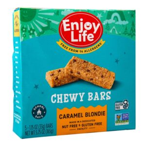 Enjoy Life Caramel Blondie Granola Bar 5 Und/Paq