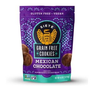 Siete Mexican Chocolate Cookies 4.5 Oz