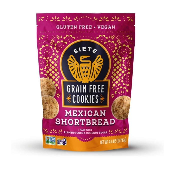 Siete Gluten-Free Mexican Shortbread Cookies 4.5 Oz