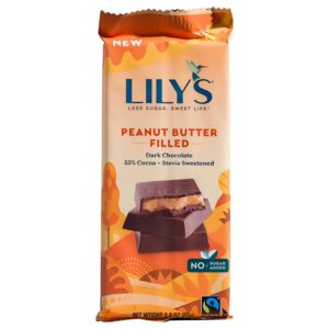 Lily's Dark Chocolate with Peanut Butter 2.8 Oz