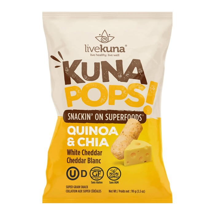 Livekuna Quinoa, Chia and Cheese Sticks 3.5 Onz