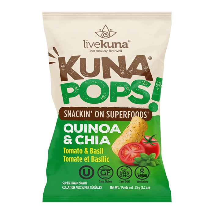 Livekuna Quinoa, Chia and Tomato Sticks 3.5 Onz