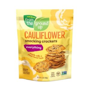 Everything From The Ground Up Cauliflower Crackers 3.5 Oz