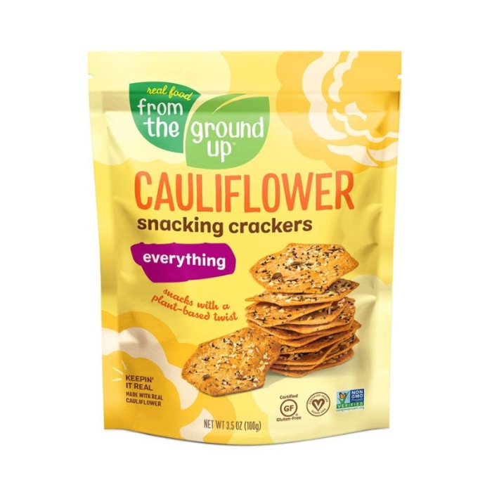 Everything From The Ground Up Cauliflower Crackers 3.5 Oz
