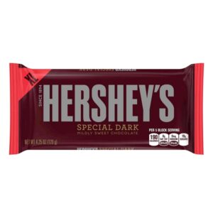 Hershey's Special Dark Chocolate Bar Xl 4.25 Onz