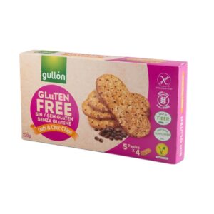 Gullón Gluten-Free Oatmeal Cookies with Chocolate Chips 5 Units/Pack