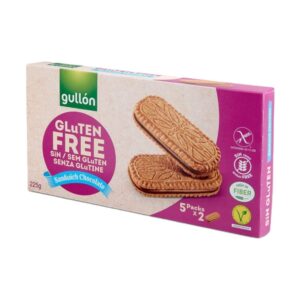 Gullón Gluten Free Chocolate Sandwich Cookies 5 Units/Pack