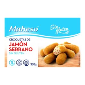 Maheso Gluten-Free Serrano Ham Croquettes 300 Gr