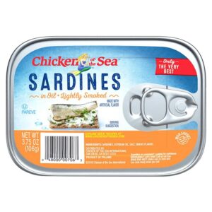 Chicken Of The Sea Smoked Sardines In Oil 106 Gr