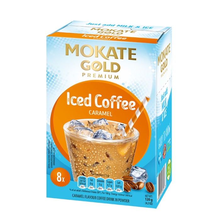 Mokato Gold Caramel Flavor Cold Coffee 120 Gr