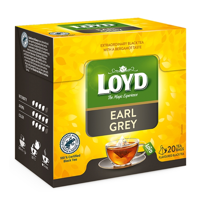 Loyd Earl Grey Tea 20 Units/Pack
