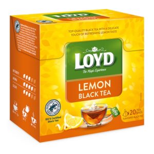 Loyd Black Tea With Lemon 20 Units/Pack