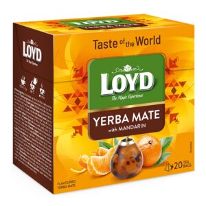 Loyd Yerba Mate and Tangerine Tea 20 Units/Pack
