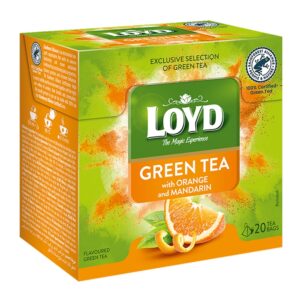 Loyd Green Tea With Orange And Tangerine 20 Units/Pack