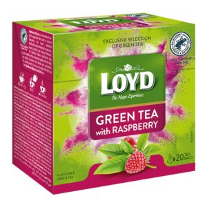 Loyd Green Tea With Raspberry 20 Units/Pack