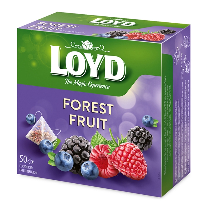 Loyd Forest Fruit Tea 50 Units/Pack