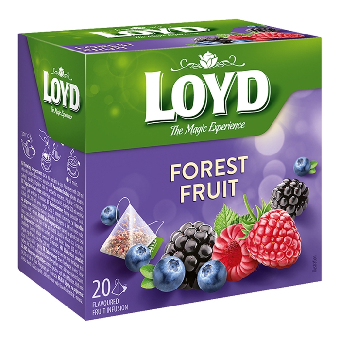 Loyd Forest Fruit Tea 20 Units/Pack