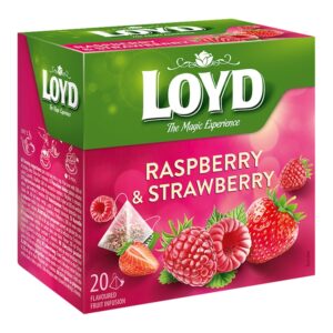 Loyd Strawberry and Raspberry Tea 20 Units/Pack