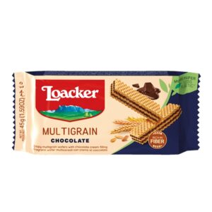 Loacker Chocolate Flavor Multigrain Cookies 175 Gr