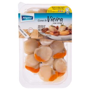 Aligator Frozen Scallop Meat With Coral 250 Gr