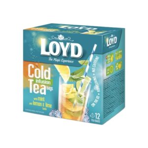 Loyd Cold Tea Infusion Lime, Lemon and Mint Flavor 2.5 Gr