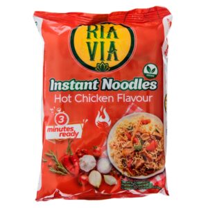 Ria Via Spicy Chicken Flavor Ramen Soup 60 Gr