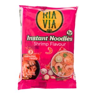 Ria Via Shrimp Flavor Ramen Soup 60 Gr