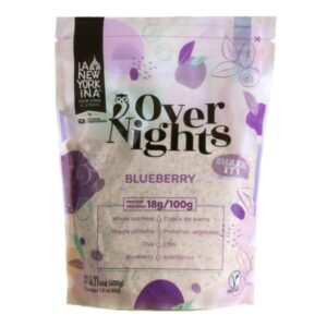 La Newyorkina Blueberry Flavor Overnight Oats 400 Gr