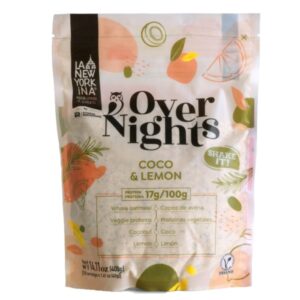 La Newyorkina Coconut and Lemon Flavor Overnight Oats 400 Gr