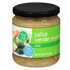 Food Club Mild Green Sauce 16 Oz