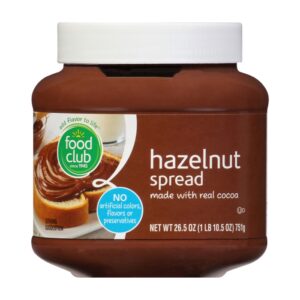Food Club Hazelnut Cream 26.5 Oz