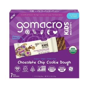 GoMacro Gluten Free Kids Chocolate Bar 7 Units