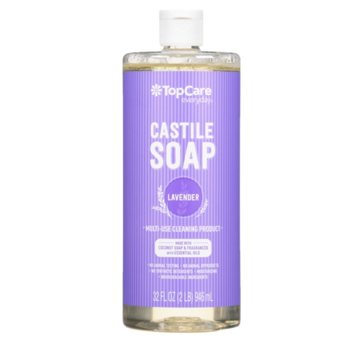 Top Care Lavender Castile Soap 32 Oz