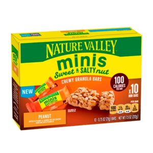 Nature Valley Sweet & Salty Peanut Mini Granola Bars 10 Und/Paq