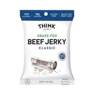 Think Jerky Classic Gluten Free Meat Snack 1 Oz
