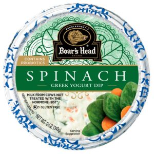 Boar's Head® Greek Yogurt & Spinach Dip 12 Oz