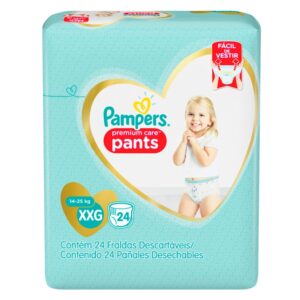 Pampers Premium Care Pants Xxg Diapers (14-25 Kg) 24 Und/Pack