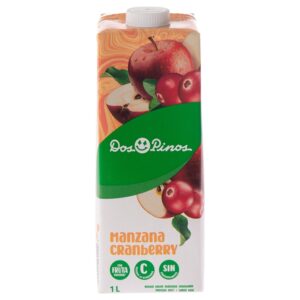 Dos Pinos Apple and Cranberry Juice 1 Lt